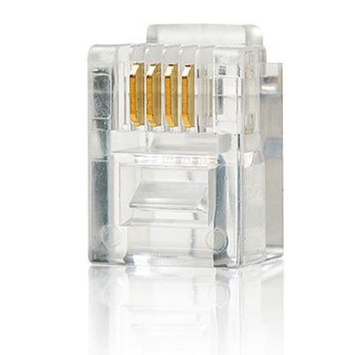 Conector Rj11 6P4C com 10 Peas