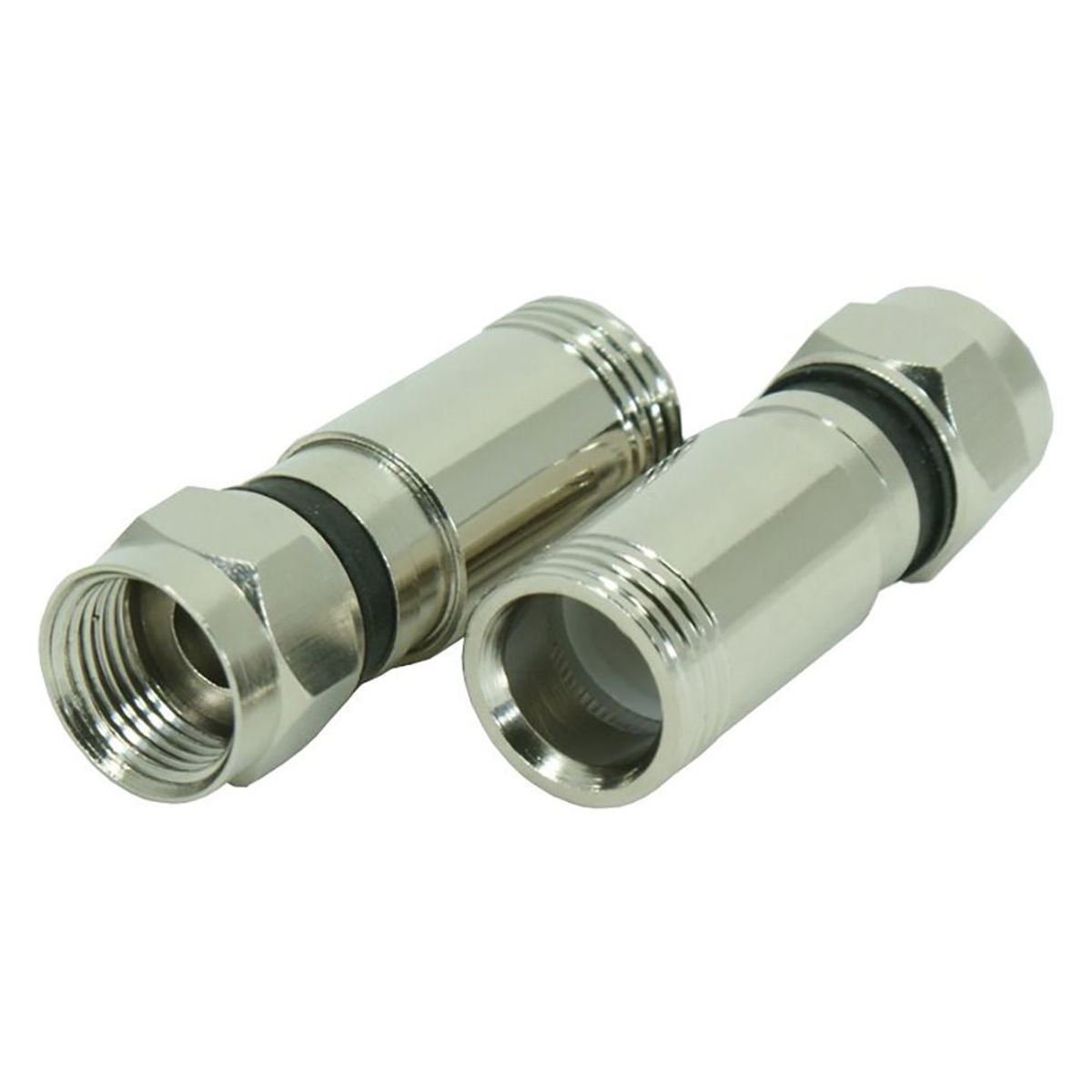 Conector F Compressao Rg 6 com 4 Peças, marca  - Foto Principal
