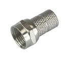 Conector F Rosca Rg59 com 4 Peças