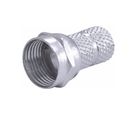 Conector F Rosca Rg6 com 4 Peças
