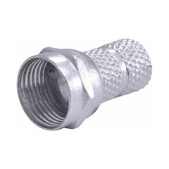 Conector F Rosca Rg6 com 4 Peças