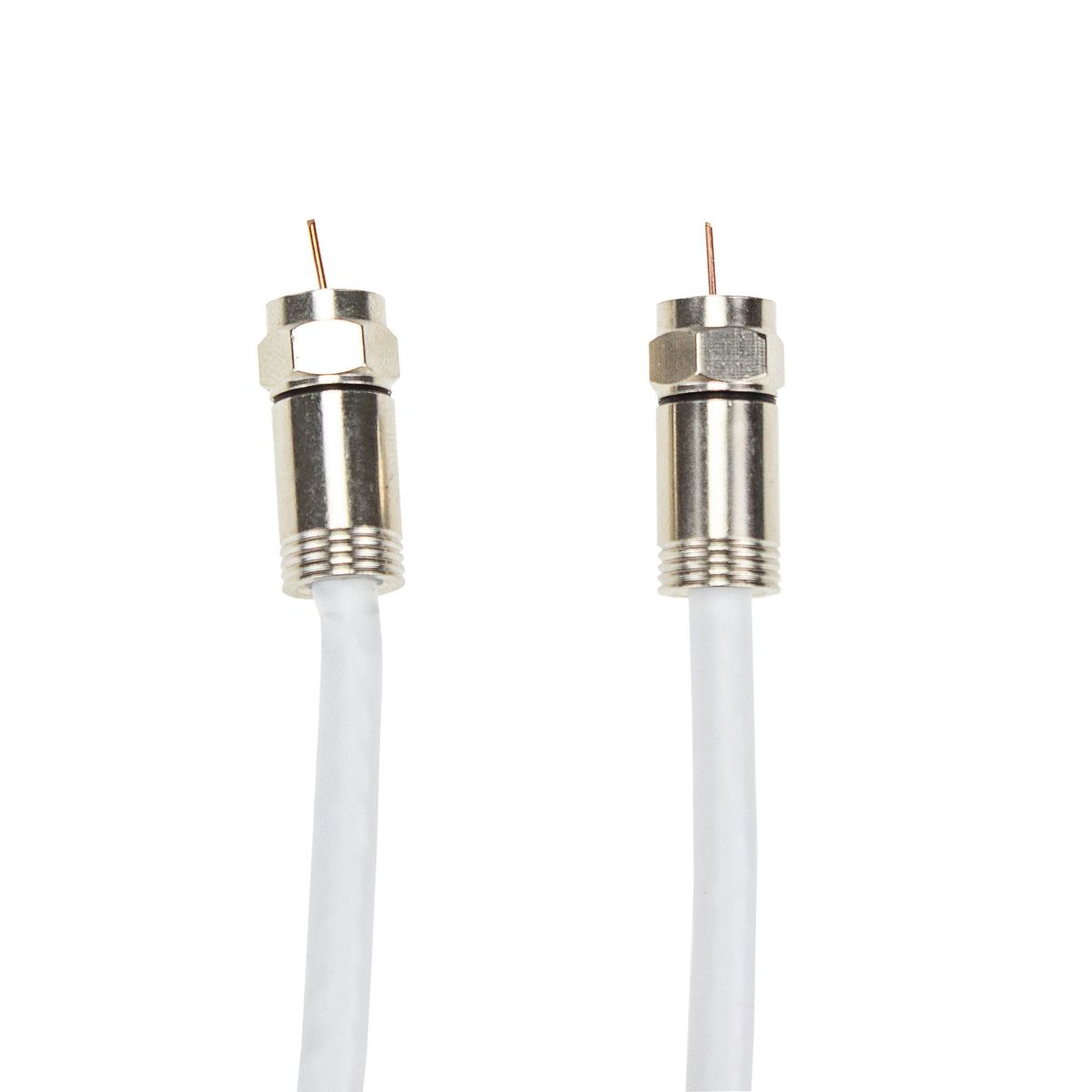 Cabo Coaxial Rgc 59/47 Conectorizado 10M Branco, marca  - Foto 2
