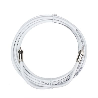 Cabo Coaxial Rgc 59/47 Conectorizado 2M Branco