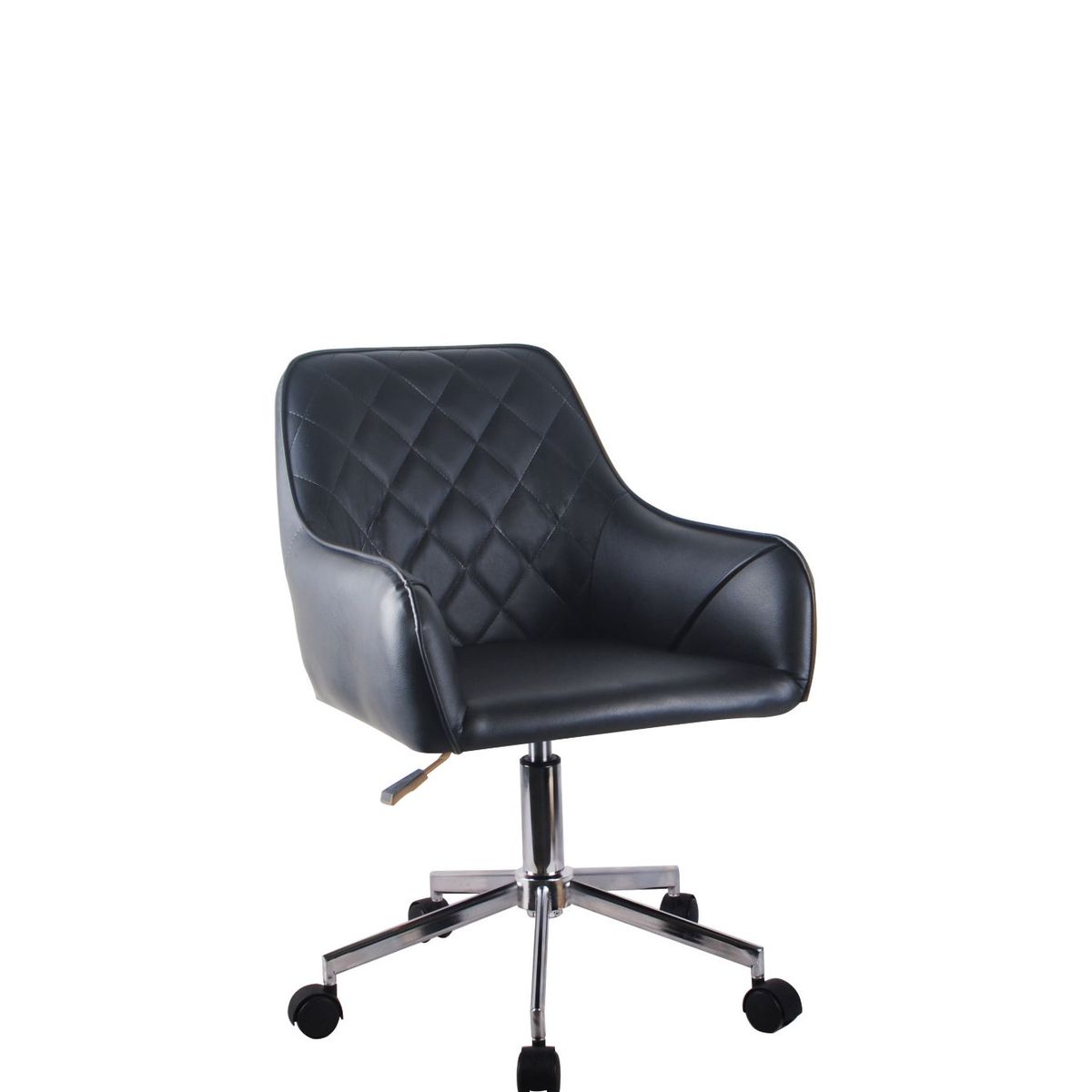 Cadeira de Escritorio Britt Preto Just Home Collection, marca Just Home Collection - Foto 2