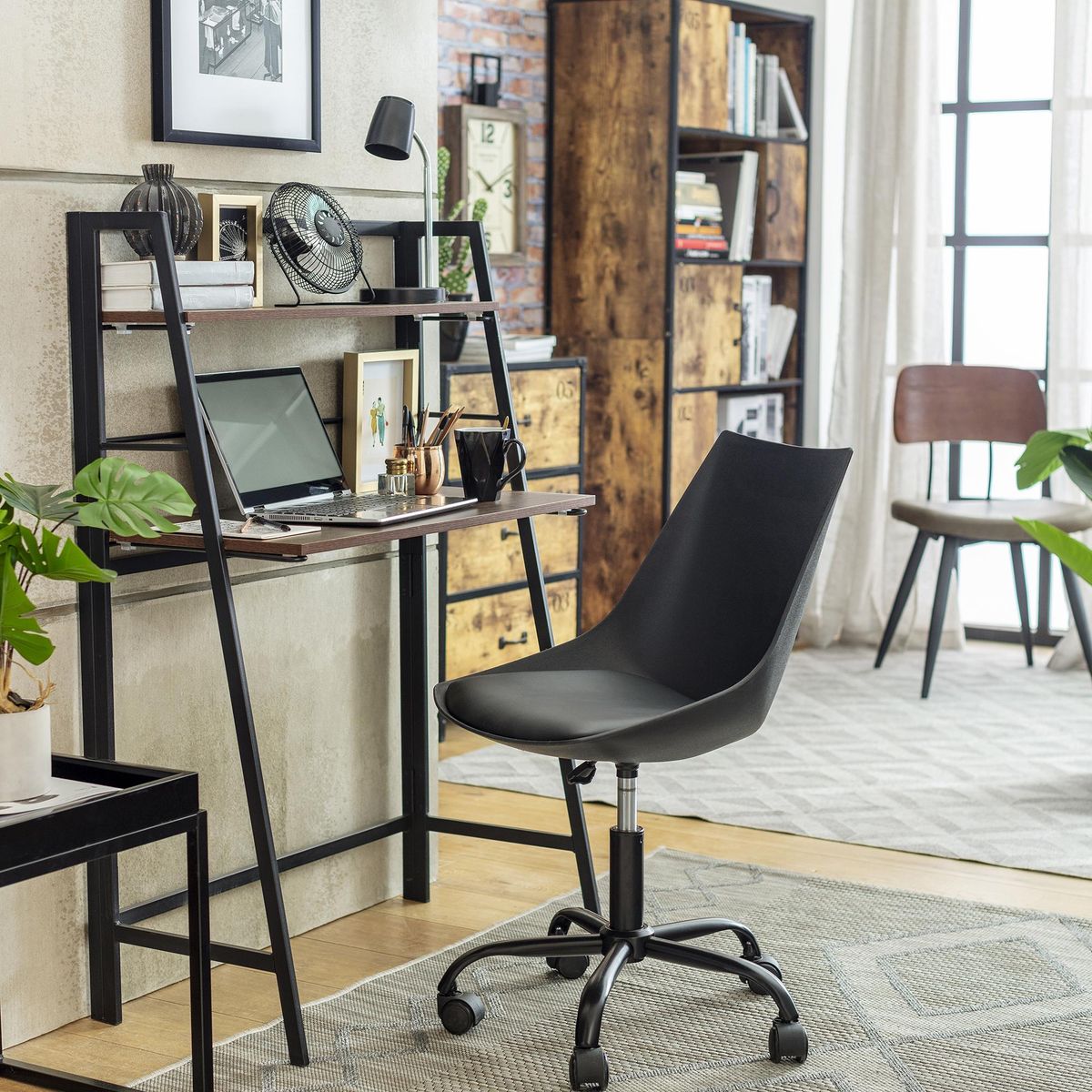 Cadeira de Escritorio Moorish Preto Just Home Collection, marca Just Home Collection - Foto Principal
