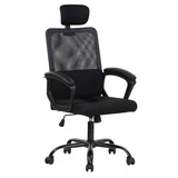 Cadeira de Escritorio Paolino Preto Just Home Collection