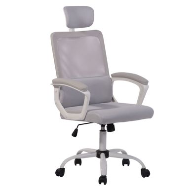 Cadeira de Escritorio Paolino Cinza Just Home Collection