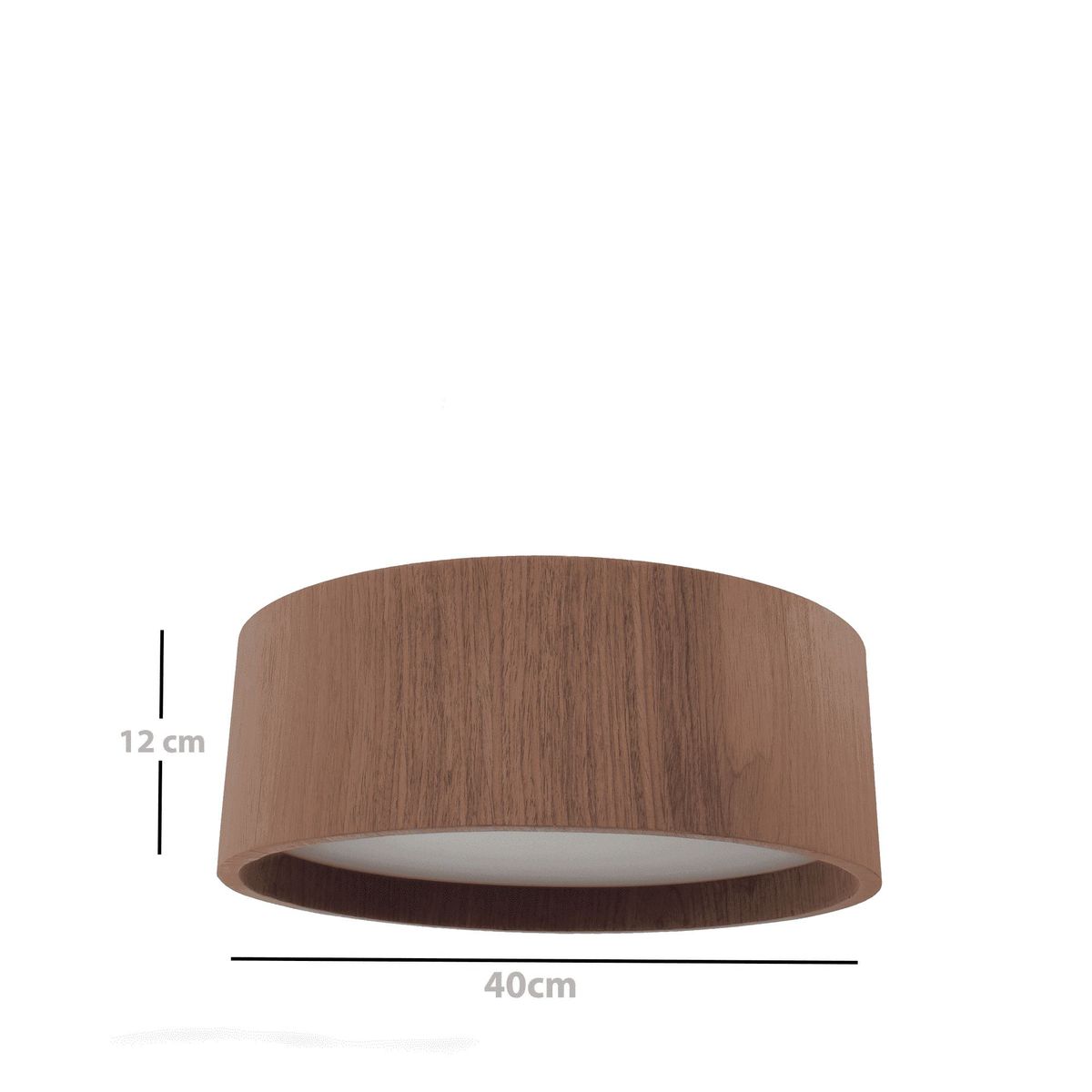 Pendente Wood Quadrado 40cm 4x E27 Malaga, marca Adrilustres - Foto 2