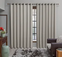 Cortina 250x380cm Rustica Jacy Cru Branyl