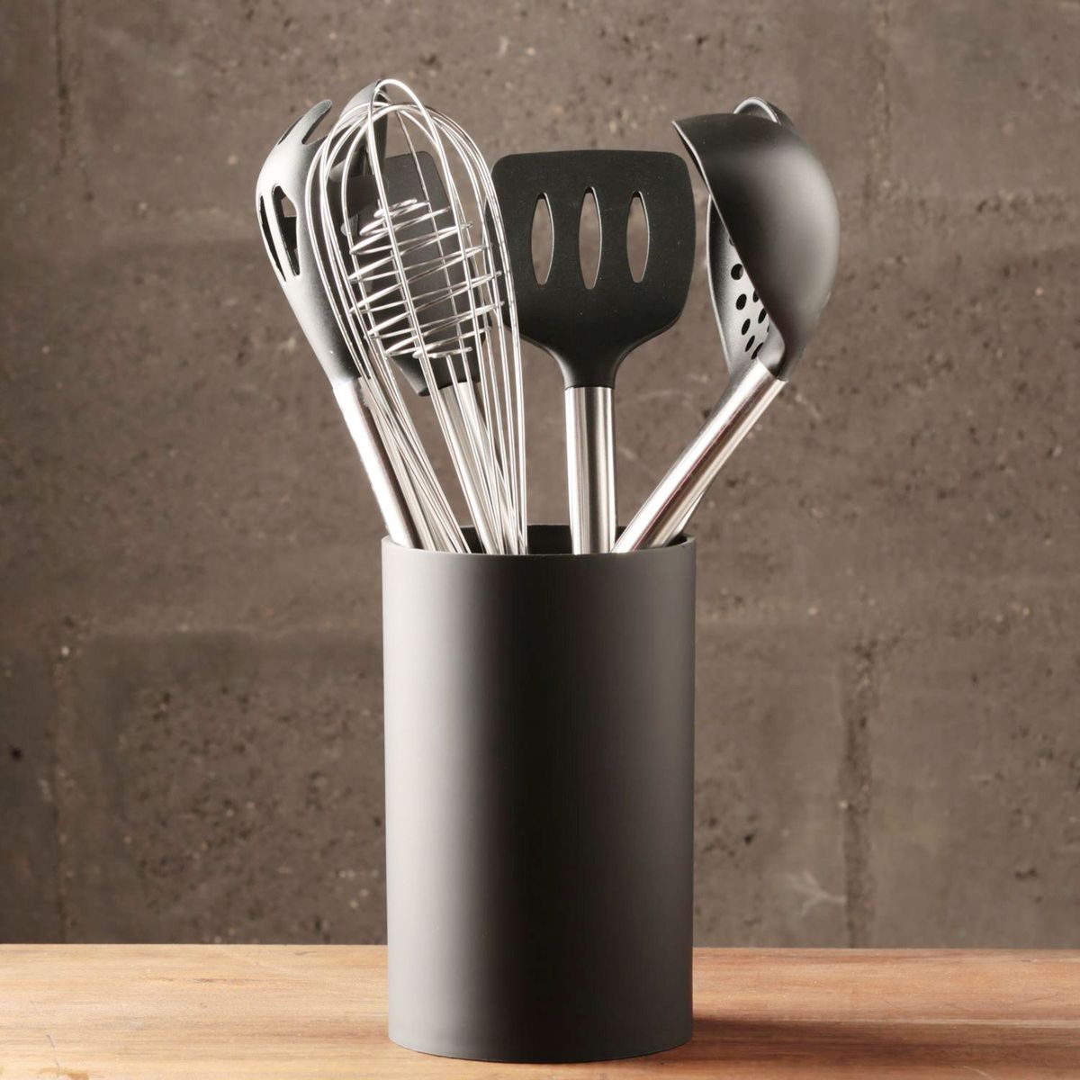 Just Home Collection - Conjunto Utensilios de Cozinha Nylon Just Home Collection