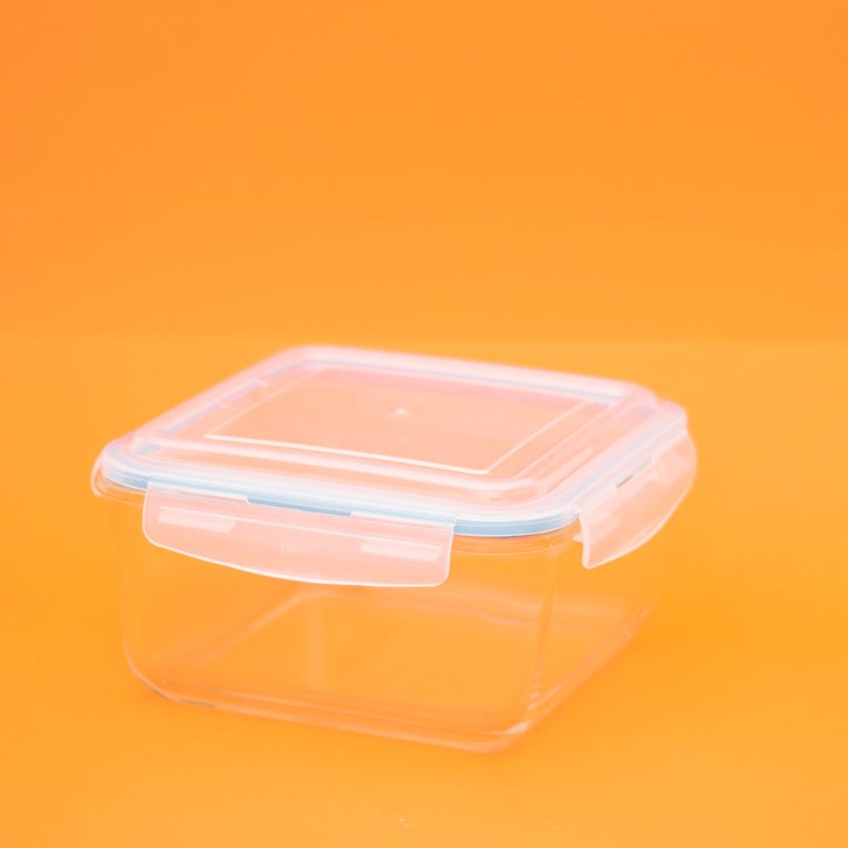 Pote de Vidro Quadrado de 2200Ml Com Tampa Transparente 43,5cmx43,5cmx20cm Oikos, marca Oikos - Foto 2