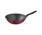 Panela Wok Alumínio 28cm sem Tampa Loreto Vermelho Tramontina