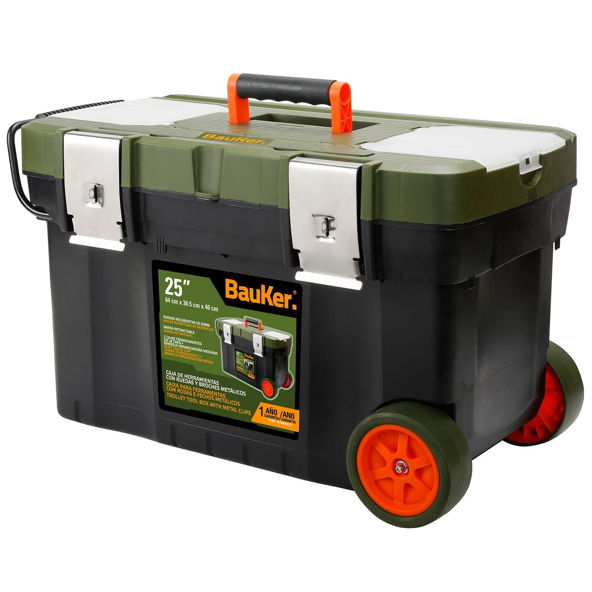 Kit Porta Ferramentas com Furadeira 220v, marca Bauker - Foto 2