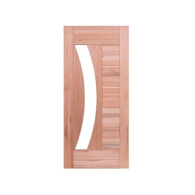 Folha de Porta Madeira Macica Eucalipto Natural 210x82x3,1cm BBR-Visor