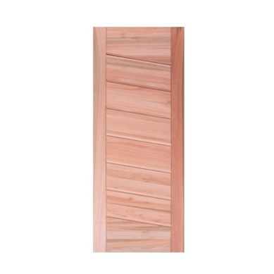 Folha de Porta Madeira Macica Eucalipto Natural 210x102x3,1cm BBB-R