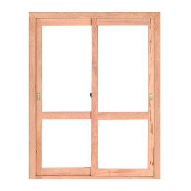Porta de Correr Madeira Eucalipto Natural 2 Folhas Mveis 216x200x12cm Gold