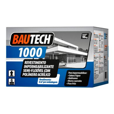 Argamassa impermeabilizante 1000 18 kg Bautech