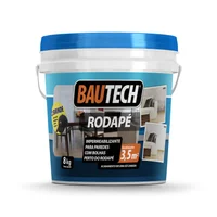 Impermeabilizante de Paredes e Rodapes 8Kg Bautech