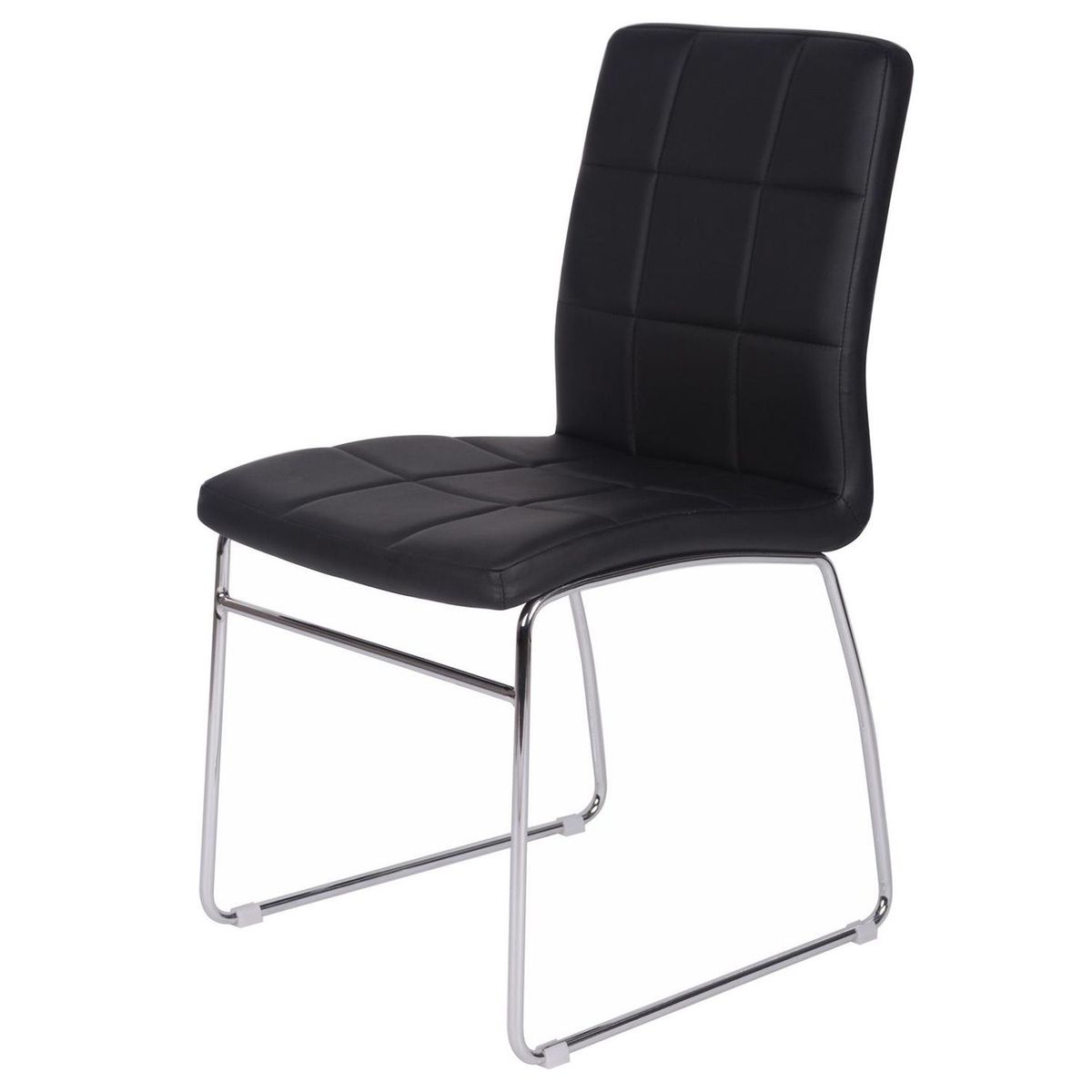 Cadeira Preta Just Home Collection, marca Just Home Collection - Foto 2