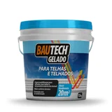 Impermeabilizante Branco para Telhas e Telhados 12Kg Bautech
