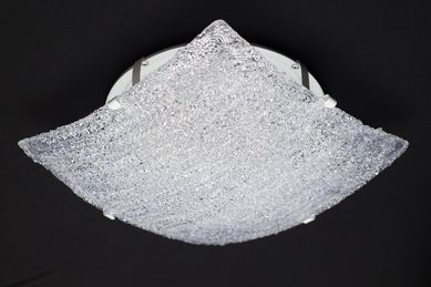 Plafon Quadrado Difusor em Acrlico Neo Iluminao