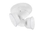 Spot B/2 Termoplástico Branco Cristal Neo Iluminação