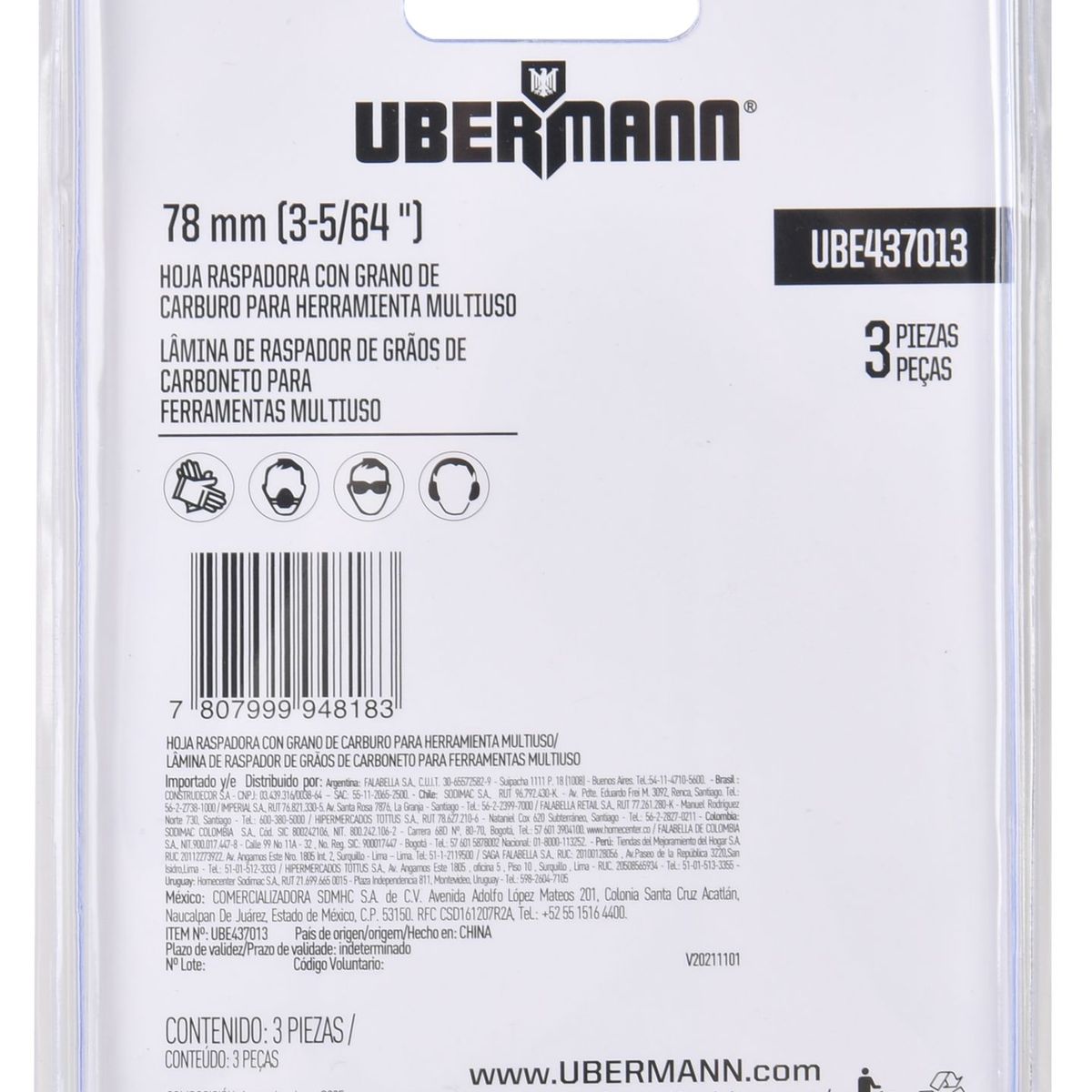 Serra Curva Ceramica 78mm Ubermann, marca Ubermann - Foto 2