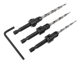 Kit com 3 Brocas 6,8,10mm Ubermann