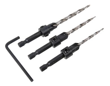Kit com 3 Brocas 6,8,10mm Ubermann