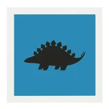 Quadro sem Vidro 27x27cm Dino I Kapos