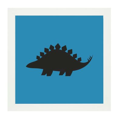 Quadro sem Vidro 27x27cm Dino I Kapos