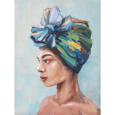 Quadro Decorativo Canvas 80X60 cm Africana Pan Homy