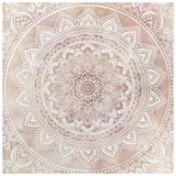 Quadro Decorativo Canvas 100X100 cm Mandala Foam1 Homy