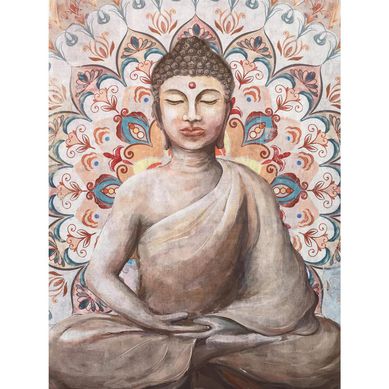 Quadro Decorativo Canvas 80X60 cm Buda Homy
