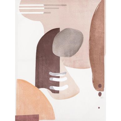 Quadro Decorativo Canvas 80X60 cm Abstrato Terra2 Homy