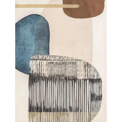 Quadro Decorativo Canvas 80X60 cm Abstrato Color2 Homy