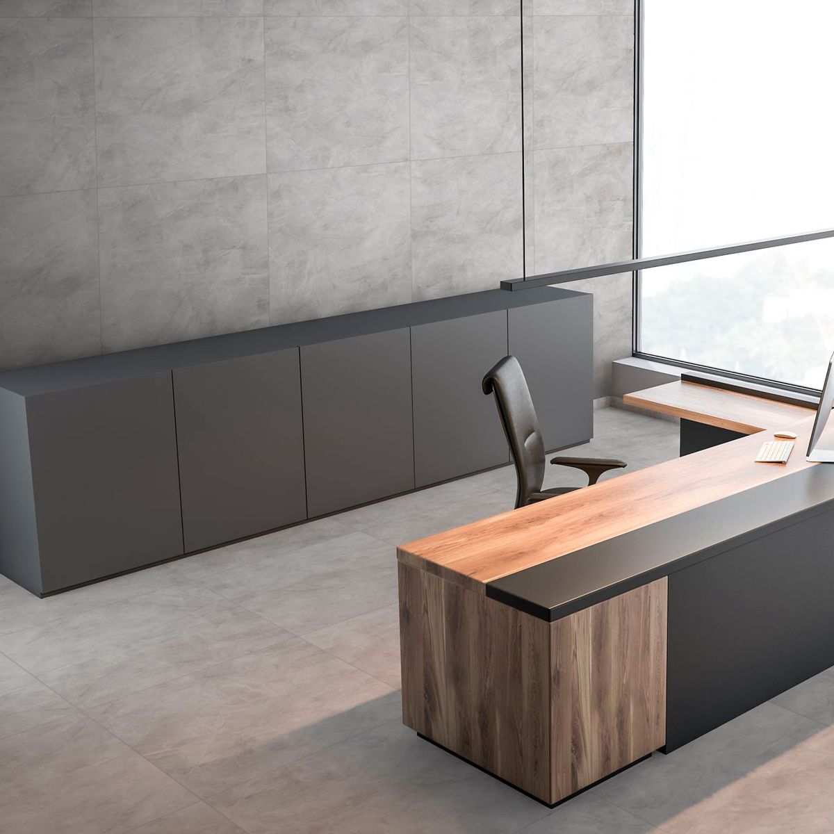 Porcelanato Pulvis Cinza 84x84 Caixa 2,80m² Delta, marca Delta - Foto Principal