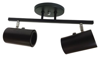 Spot de Sobrepor 2 Lmpadas 1090 100W Bivolt Preto