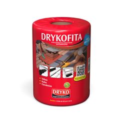 Fita Asfáltica Terracota Multiuso Autoadesiva Drykofita 20cmx10m Dryko
