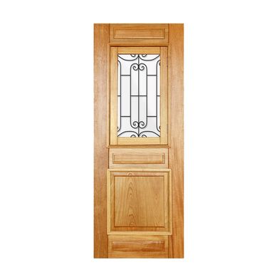 Folha de Porta Madeira Macica Tauari Natural 210x62x3,5cm Alteza Carpentry