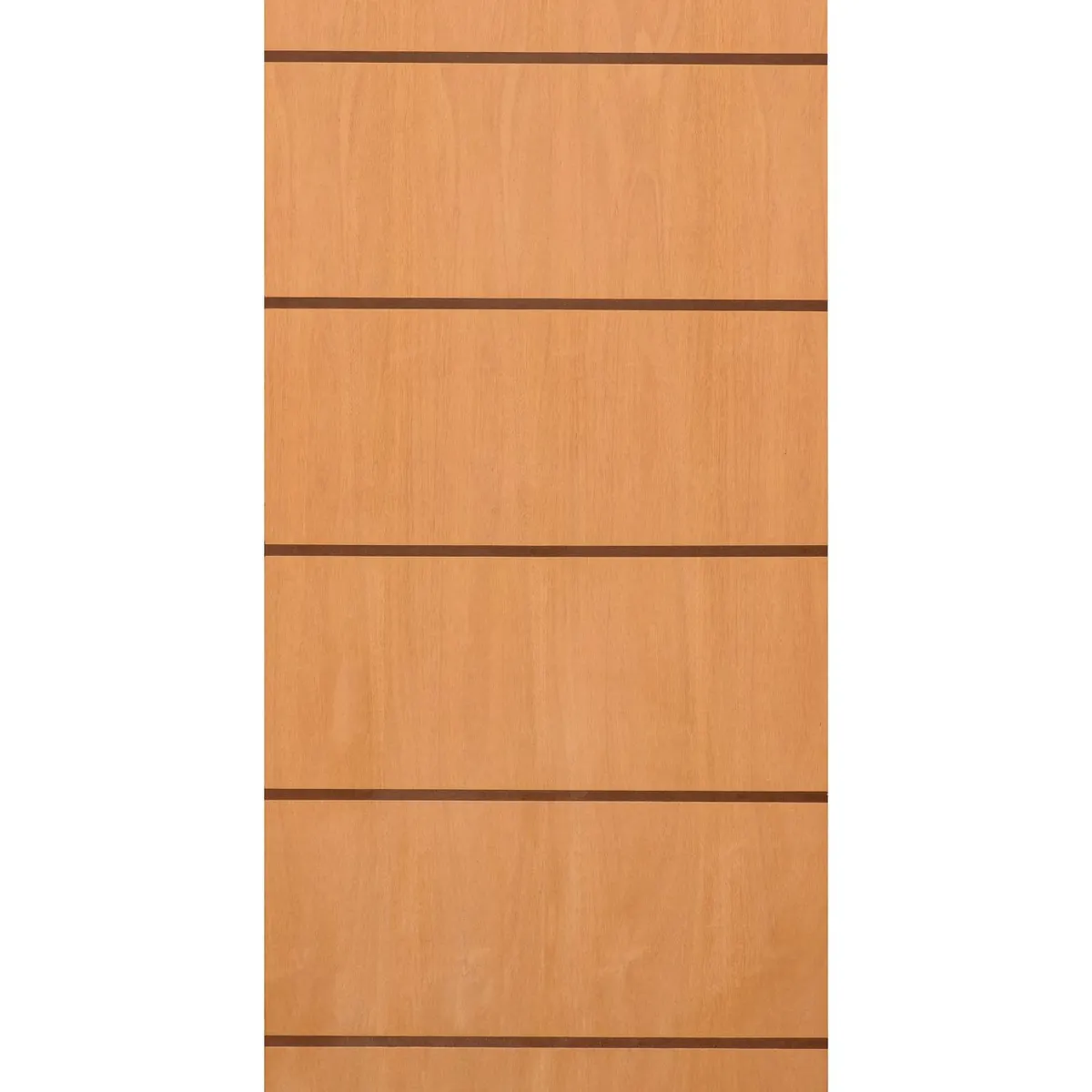 Folha de Porta Madeira Sarrafeada Curupixa Natural 210x62x3,5cm VR-101, marca Alvorada - Foto Principal