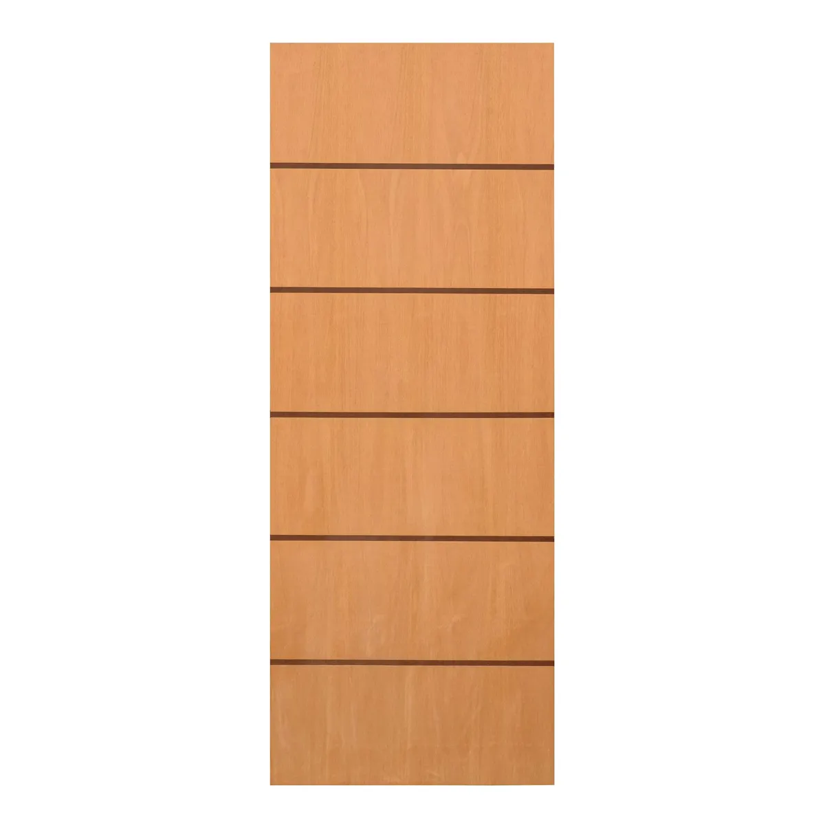 Folha de Porta Madeira Sarrafeada Curupixa Natural 210x62x3,5cm VR-101, marca Alvorada - Foto Principal
