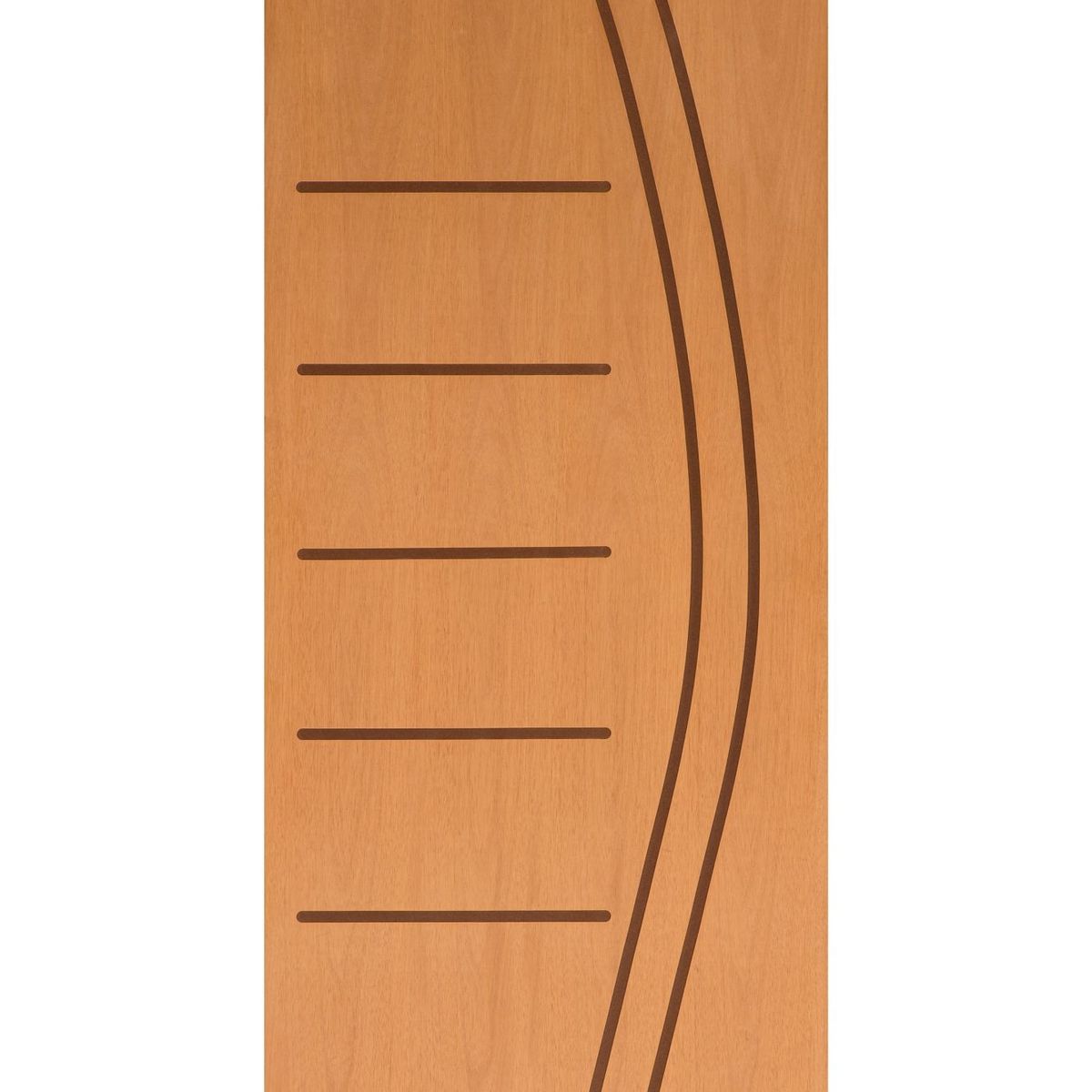 Folha de Porta Madeira Sarrafeada Curupixa Natural 210x72x3,5cm VR-120, marca Alvorada - Foto Principal