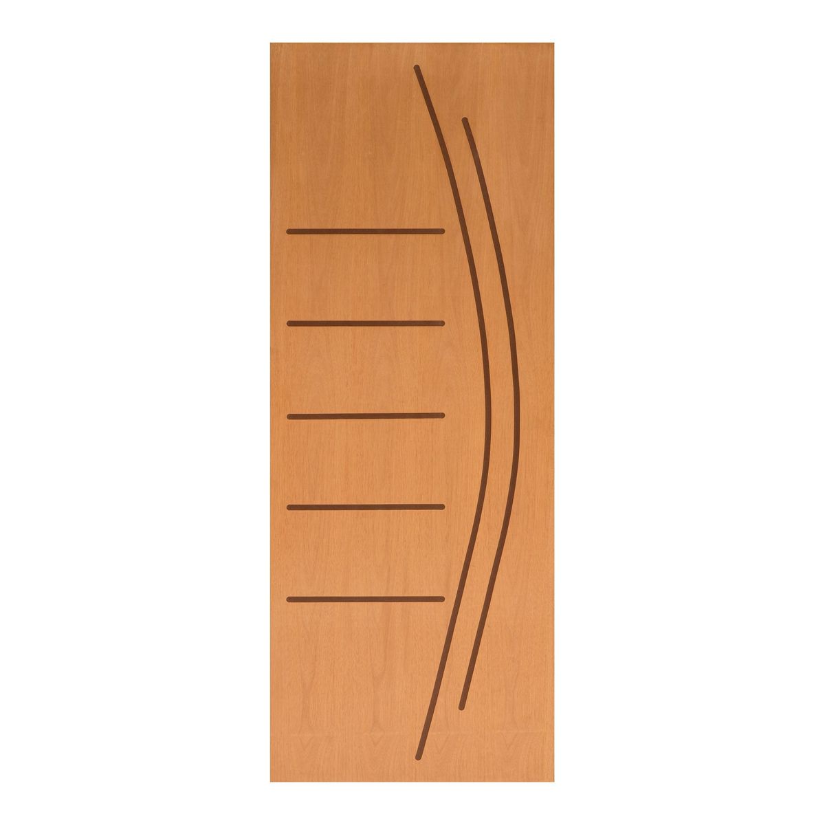 Folha de Porta Madeira Sarrafeada Curupixa Natural 210x72x3,5cm VR-120, marca Alvorada - Foto Principal