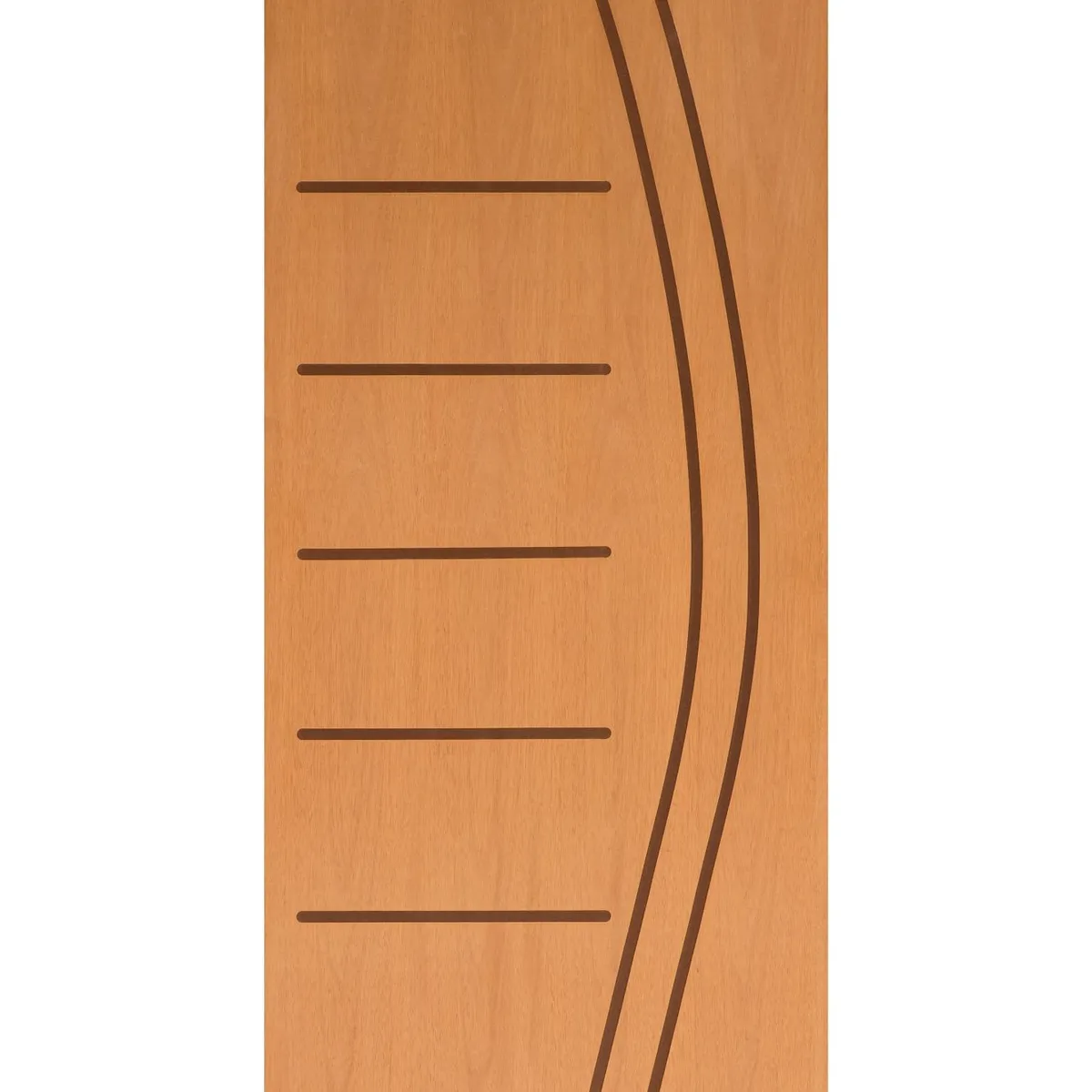 Folha de Porta Madeira Sarrafeada Curupixa Natural 210x72x3,5cm VR-120, marca Alvorada - Foto Principal
