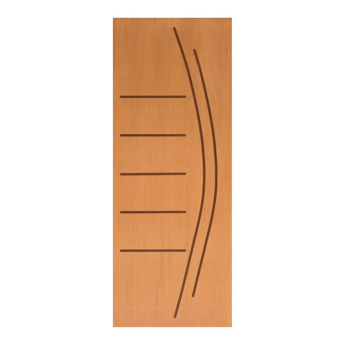 Folha de Porta Madeira Sarrafeada Curupixa Natural 210x72x3,5cm VR-120, marca Alvorada - Foto Principal