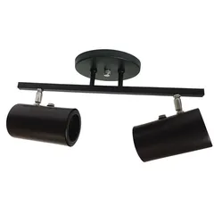 Spot de Sobrepor 2 Lâmpadas 1090 100W Bivolt Preto