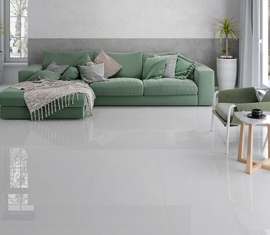 Piso Avolio Cinza Polido 57X57 Retificado