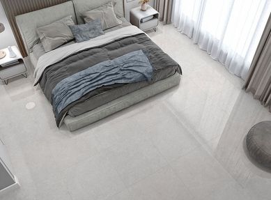 Piso Milano Cinza Polido 57X57 Retificado
