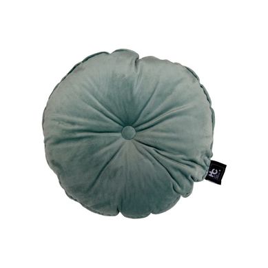 Almofada Veludo Redonda - Menta